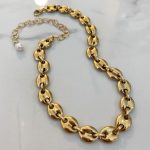 Anchor Anarchy chain necklace