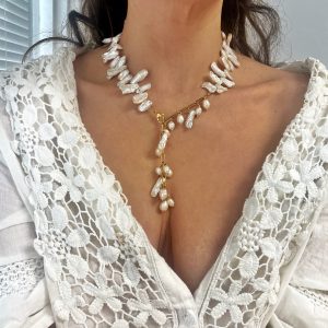 pearl collection , bridal jewllery , greek jewllery designer brand