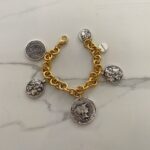 Plaza coin charms bracelet
