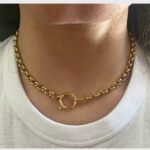 Spring clasp necklace