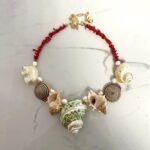 ocean luxury jewllery , shell necklace, mermaid jewllery collection , greek designers , jewllery brand