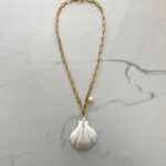 Kohlili necklace white