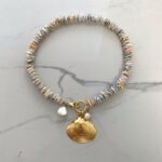 ocean luxury jewllery , shell necklace, mermaid jewllery collection , greek designers , jewllery brand
