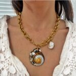 Ocean Sonata, shell  necklace