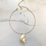 Summer Time , shell collar necklace