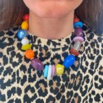Heraclia necklace Rainbow