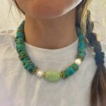 Ocean Symphony necklace, turquoise tones