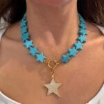 star necklace , 90s style jewllery , jewllery brand , unique collection , amazing trendy jewllery , grecmuse