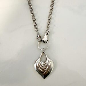 heart necklace , jewllery collection , luxury jewllery brand , amazing statement jewllery , puffed heart necklace , grecmuse