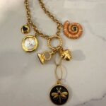 Charming Charms long necklace Dragon fly