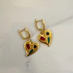 heart earrings