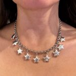 celestial jewllery, star necklace , 90s style jewllery , jewllery brand , unique collection , amazing trendy jewllery