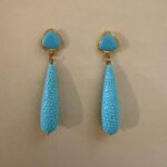 Carrie  earrings Turquoise