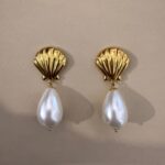 Prima shell  earrings