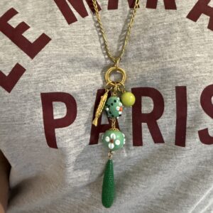 long summer necklace, amazing jewllery collection , unique handmade trendy jewllery , colorful necklace, grecmuse , ceramic beads necklace , greek designers