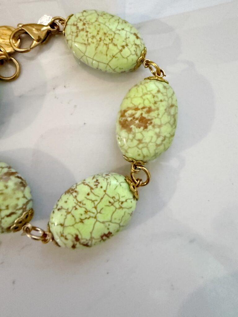 gem stone jewllery , green beads necklace,blue ceramic beads necklace ,summer unique amazing jewllery , grecmuse brand , greek designers , jewllery collection