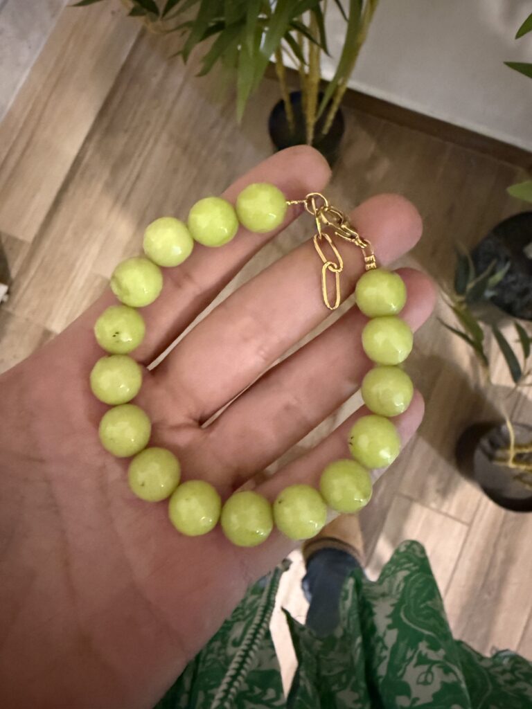 gem stone jewllery , green beads necklace,blue ceramic beads necklace ,summer unique amazing jewllery , grecmuse brand , greek designers , jewllery collection