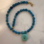 Amazonite Nautilus necklace