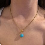 Mathilda necklace turquoise
