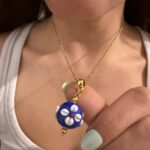 Laila necklace -Aegean Blue   - Mothers day pick