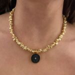 Hemithea eye necklace