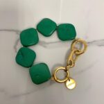 Forest green bracelet