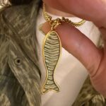 long fish necklace