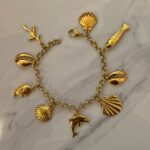 Oceanic mix charm bracelet