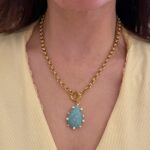 amazonite neckalce , new trendy jewllery ,handmade neckalce , jewllery brand