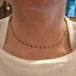 rosario chain necklace, dainty jewelry , everyday jewllery , new trendy jewllery , handmade jewllery brand