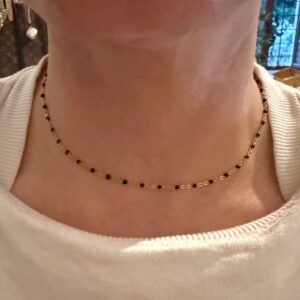 rosario chain necklace, dainty jewelry , everyday jewllery , new trendy jewllery , handmade jewllery brand